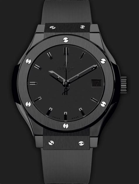 hublot all black watches price|hublot black fusion.